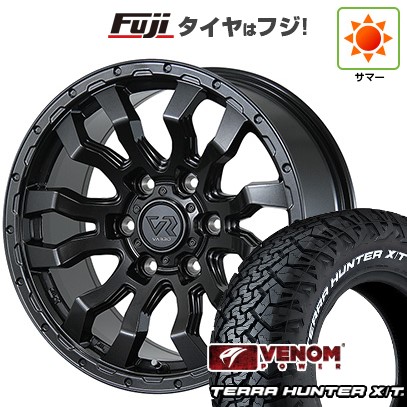 【新品】プラド/ハイラックス 夏タイヤ ホイール4本セット 265/65R17 ヴェノムパワー テラハンターX/T2 RWL(限定) トピー ヴァブロ RR-01 8J 17インチ(送料無料)｜フジコーポレーション