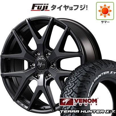 【新品】プラド/ハイラックス 夏タイヤ ホイール4本セット 265/65R17 ヴェノムパワー テラハンターX/T2 RWL(限定) MID WHEELS NITRO POWER M62 トマホーク 17インチ(送料無料) サマータイヤ