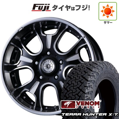 【新品国産車用6穴139.7】 夏タイヤ ホイール4本セット 285/55R20 ヴェノムパワー テラハンターX/T BSW(限定) クリムソン ゴールドマンクルーズ ヘラクレスモノブロックF/A 数量限定 8.5J 20インチ(送料無料)|フジコーポレーション