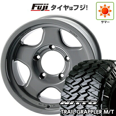 【新品】ランクル70(GDJ76W) 夏タイヤ ホイール4本セット 285/75R16 ニットー トレイルグラップラー M/T フォーバイフォーエンジニア ブラッドレー V 7040 アニバーサリー 8J 16インチ(送料無料)｜フジコーポレーション