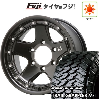 【新品国産車用6穴139.7】 夏タイヤ ホイール4本セット 285/75R16 ニットー トレイルグラップラー M/T MLJ エクストリームJ XJ05 8J 16インチ(送料無料)|フジコーポレーション