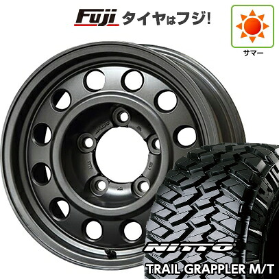 【新品】ランクル70(GDJ76W) 夏タイヤ ホイール4本セット 285/75R16 ニットー トレイルグラップラー M/T ジャオス トライブ トヨタ車専用 8J 16インチ(送料無料)｜フジコーポレーション 177,800円
