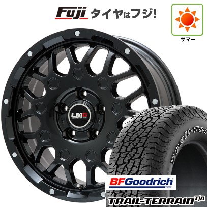 【新品国産車用5穴114.3】 夏タイヤ ホイール4本セット 225/65R17 BFグッドリッチ トレールテレーンT/A ORWL レアマイスター LMG MS-9W グロスブラック 6.5J 17インチ(送料無料)|フジコーポレーション
