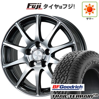 【新品国産車用5穴114.3】 夏タイヤ ホイール4本セット 225/65R17 BFグッドリッチ トレールテレーンT/A ORWL ブリヂストン エコフォルム CRS23 7J 17インチ(送料無料)