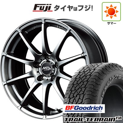 【新品国産車用5穴114.3】 夏タイヤ ホイール4本セット 225/65R17 BFグッドリッチ トレールテレーンT/A ORWL MID WHEELS スタッグ メタリックグレー 7J 17インチ(送料無料)|フジコーポレーション