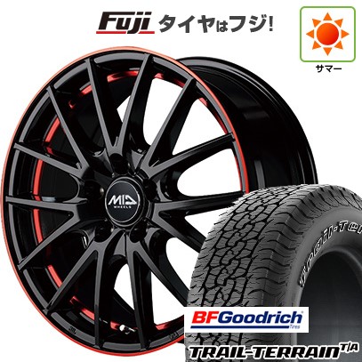 【新品国産車用5穴114.3】 夏タイヤ ホイール4本セット 225/65R17 BFグッドリッチ トレールテレーンT/A ORWL MID WHEELS RX27 7J 17インチ(送料無料)｜フジコーポレーション
