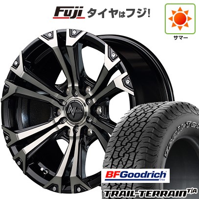 【新品国産車用6穴139.7】 夏タイヤ ホイール4本セット 265/65R18 BFグッドリッチ トレールテレーンT/A ORWL MID WHEELS NITRO POWER ジャベリン 8J 18インチ(送料無料) 171,200円
