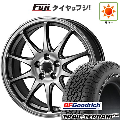 【新品国産車用5穴114.3】 夏タイヤ ホイール4本セット 225/65R17 BFグッドリッチ トレールテレーンT/A ORWL モンツァ ZACK JP-202 7J 17インチ(送料無料)