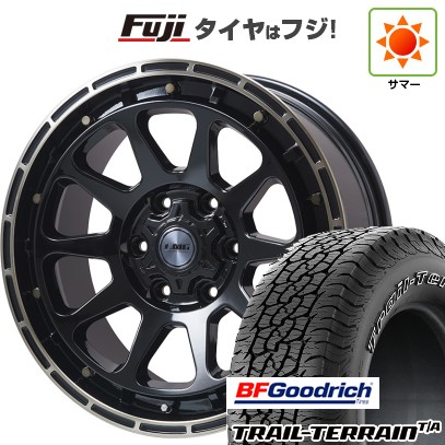 【新品国産車用6穴139.7】 夏タイヤ ホイール4本セット 265/65R18 BFグッドリッチ トレールテレーンT/A ORWL レアマイスター LMG DIEZ グロスブラック/ブロンズクリア 8J 18インチ(送料無料)