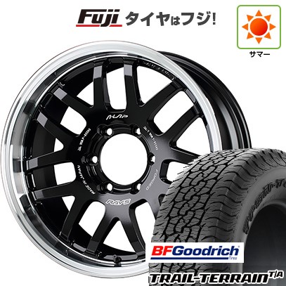 【新品国産車用6穴139.7】 夏タイヤ ホイール4本セット 285/60R18 BFグッドリッチ トレールテレーンT/A RBL RAYS レイズ A LAP-07X 9J 18インチ(送料無料)
