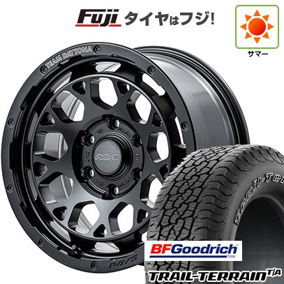 【新品】プラド/ハイラックス 夏タイヤ ホイール4本セット 265/65R17 BFグッドリッチ トレールテレーンT/A ORWL RAYS レイズ デイトナ M9+ 8J 17インチ(送料無料)