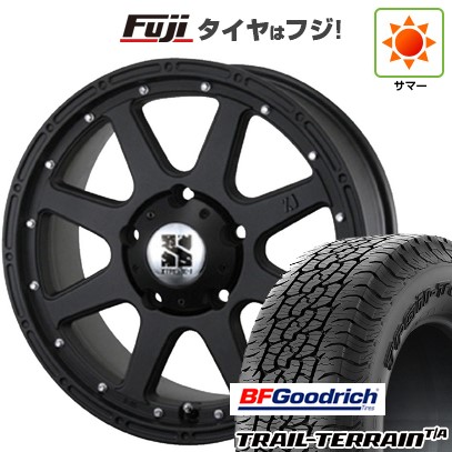 【新品】ランクル200 夏タイヤ ホイール4本セット 285/60R18 BFグッドリッチ トレールテレーンT/A ORBL MLJ エクストリームJ 8J 18インチ(送料無料)