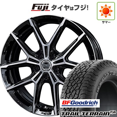 【新品国産車用5穴114.3】 夏タイヤ ホイール4本セット 225/65R17 BFグッドリッチ トレールテレーンT/A ORWL 共豊 スマック +EK M1 7J 17インチ(送料無料)