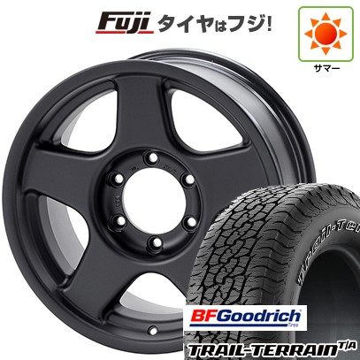 【新品】プラド/ハイラックス 夏タイヤ ホイール4本セット 265/65R17 BFグッドリッチ トレールテレーンT/A ORWL フォーバイフォーエンジニア ブラッドレー V 9J 17インチ(送料無料)｜フジコーポレーション