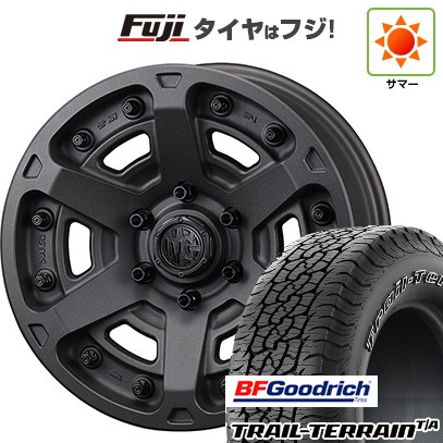 【新品】プラド/ハイラックス 夏タイヤ ホイール4本セット 265/65R17 BFグッドリッチ トレールテレーンT/A ORWL クリムソン マーテルギア(MG) アーマーFF 8J 17インチ(送料無料)|フジコーポレーション