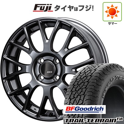 【新品国産車用5穴114.3】 夏タイヤ ホイール4本セット 225/65R17 BFグッドリッチ トレールテレーンT/A ORWL SSR GT GTV04 7J 17インチ(送料無料)｜フジコーポレーション 132,500円