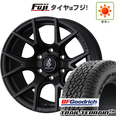 【新品国産車用6穴139.7】 夏タイヤ ホイール4本セット 285/60R18 BFグッドリッチ トレールテレーンT/A RBL WEDS ウェッズアドベンチャー マッドヴァンス SD 8J 18インチ(送料無料)｜フジコーポレーション