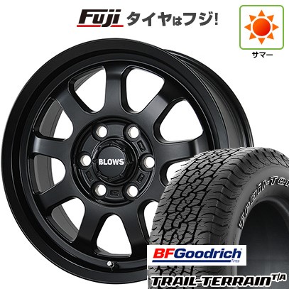 【新品】ランクル300 夏タイヤ ホイール4本セット 275/65R18 BFグッドリッチ トレールテレーンT/A ORWL トピー ブロウズ rov.9 トヨタ車専用 7.5J 18インチ(送料無料)