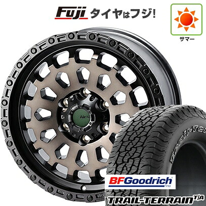 【新品】ランクル250/ランクル300 夏タイヤ ホイール4本セット 265/65R18 BFグッドリッチ トレールテレーンT/A ORWL フォーバイフォーエンジニア エアージー ヴァルカン ゴーストエディション 8.5J 18インチ(送料無料)