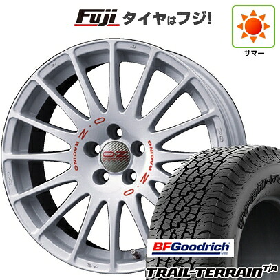 【新品国産車用5穴114.3】 夏タイヤ ホイール4本セット 225/60R18 BFグッドリッチ トレールテレーンT/A RBL OZ スーパーツーリズモ WRC 8J 18インチ(送料無料)｜フジコーポレーション