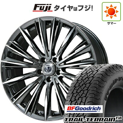 【新品国産車用5穴114.3】 夏タイヤ ホイール4本セット 225/55R18 BFグッドリッチ トレールテレーンT/A RBL RAYS レイズ ベルサス ストラテジーア ヴォウジェ 7J 18インチ(送料無料)｜フジコーポレーション