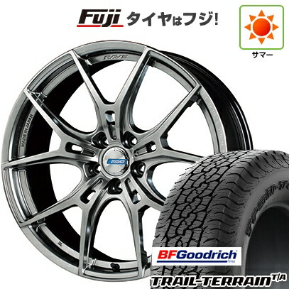 【新品国産車用5穴100】 夏タイヤ ホイール4本セット 225/55R18 BFグッドリッチ トレールテレーンT/A RBL RAYS レイズ グラムライツ 57FXZ LIMITED EDITION 7.5J 18インチ(送料無料) 158,450円