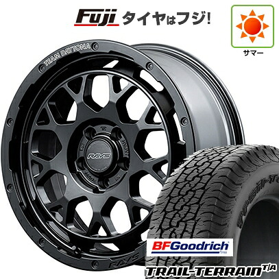 【新品国産車用5穴100】 夏タイヤ ホイール4本セット 225/55R18 BFグッドリッチ トレールテレーンT/A RBL RAYS レイズ デイトナ M9+ 7.5J 18インチ(送料無料)