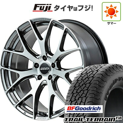 【新品国産車用5穴114.3】 夏タイヤ ホイール4本セット 225/60R18 BFグッドリッチ トレールテレーンT/A RBL RAYS レイズ ホムラ 2X7FT 7.5J 18インチ(送料無料)