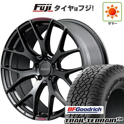 【新品国産車用5穴114.3】 夏タイヤ ホイール4本セット 225/60R18 BFグッドリッチ トレールテレーンT/A RBL RAYS レイズ ホムラ 2X7FT SPORT EDITION 7.5J 18インチ(送料無料)