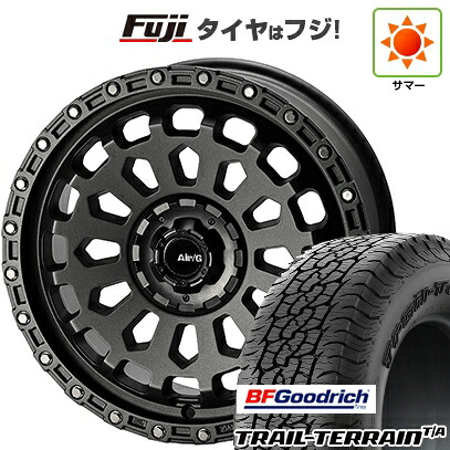 【新品国産車用5穴114.3】 夏タイヤ ホイール4本セット 225/55R18 BFグッドリッチ トレールテレーンT/A RBL フォーバイフォーエンジニア エアージー ヴァルカン 8J 18インチ(送料無料)
