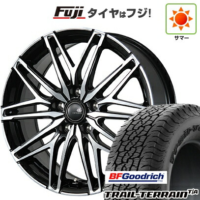 【新品国産車用5穴114.3】 夏タイヤ ホイール4本セット 235/60R18 BFグッドリッチ トレールテレーンT/A RBL トピー セレブロ WA45 7.5J 18インチ(送料無料)