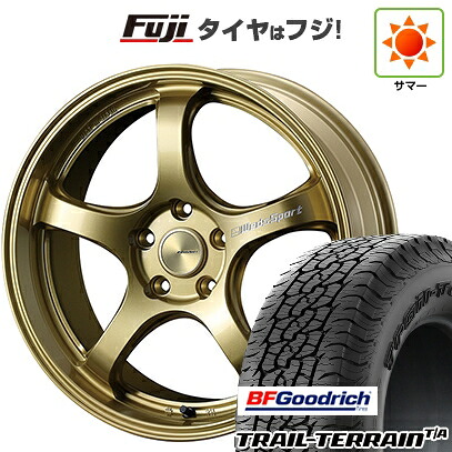 【新品国産車用5穴114.3】 夏タイヤ ホイール4本セット 225/55R18 BFグッドリッチ トレールテレーンT/A RBL WEDS ウェッズ ウェッズスポーツ RN-05M 7.5J 18インチ(送料無料)|フジコーポレーション
