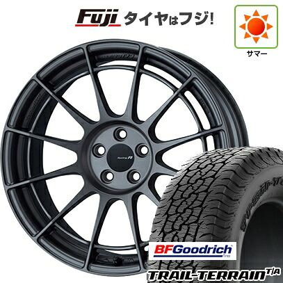 【新品国産車用5穴114.3】 夏タイヤ ホイール4本セット 235/60R18 BFグッドリッチ トレールテレーンT/A RBL ENKEI エンケイ Racing Revolution NT03 RR 8J 18インチ(送料無料)