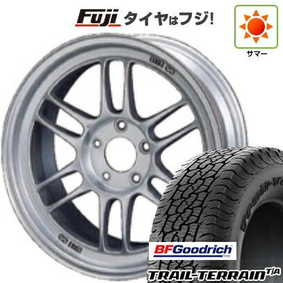 【新品国産車用5穴114.3】 夏タイヤ ホイール4本セット 235/60R18 BFグッドリッチ トレールテレーンT/A RBL ENKEI エンケイ Racing RP-F1 7.5J 18インチ(送料無料)