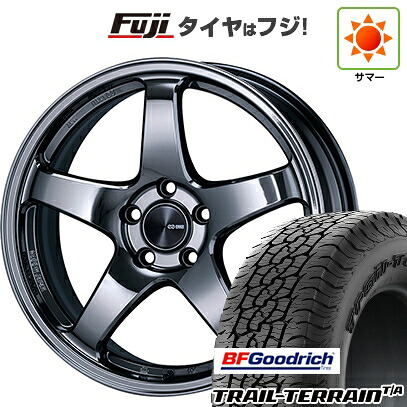 【新品国産車用5穴114.3】 夏タイヤ ホイール4本セット 225/60R18 BFグッドリッチ トレールテレーンT/A RBL ENKEI エンケイ PerformanceLine PF05 LIMITED EDITION 7.5J 18インチ(送料無料)｜フジコーポレーション
