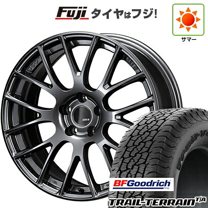 【新品国産車用5穴114.3】 夏タイヤ ホイール4本セット 225/60R18 BFグッドリッチ トレールテレーンT/A RBL SSR GT GTV04 7.5J 18インチ(送料無料)