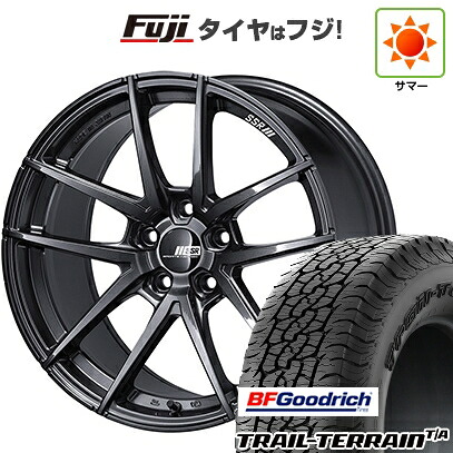 【新品国産車用5穴114.3】 夏タイヤ ホイール4本セット 225/60R18 BFグッドリッチ トレールテレーンT/A RBL SSR ライナー タイプ10モノブロック 7.5J 18インチ(送料無料)