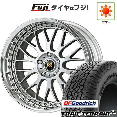 【新品国産車用5穴100】 夏タイヤ ホイール4本セット 225/55R18 BFグッドリッチ トレールテレーンT/A RBL WORK ワーク VS VS-XX 7.5J 18インチ(送料無料)
