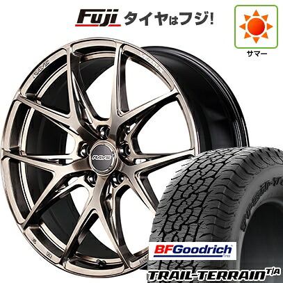 【新品国産車用5穴114.3】 夏タイヤ ホイール4本セット 235/60R18 BFグッドリッチ トレールテレーンT/A RBL RAYS レイズ ベルサス クラフトコレクション VV21S (XIJ) 8J 18インチ(送料無料)