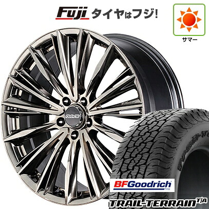 【新品国産車用5穴114.3】 夏タイヤ ホイール4本セット 225/55R18 BFグッドリッチ トレールテレーンT/A RBL RAYS レイズ ベルサス クラフトコレクション ヴォウジェ LIMITED (GG) 7J 18インチ(送料無料)|フジコーポレーション