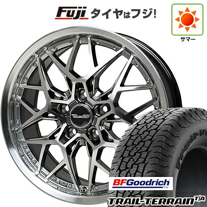 【新品国産車用5穴114.3】 夏タイヤ ホイール4本セット 225/60R18 BFグッドリッチ トレールテレーンT/A RBL ホットスタッフ プレシャス アストM5 7J 18インチ(送料無料)｜フジコーポレーション 122,300円
