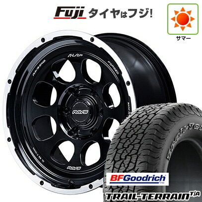 【新品】ランクル250/ランクル300 夏タイヤ ホイール4本セット 265/65R18 BFグッドリッチ トレールテレーンT/A ORWL RAYS レイズ A LAP-08X 9J 18インチ(送料無料)｜フジコーポレーション