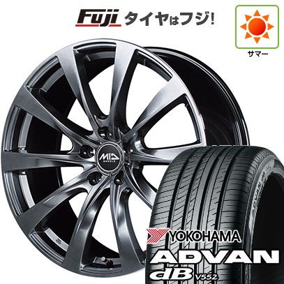 【新品】レクサスNX 2021/11- 夏タイヤ ホイール4本セット 235/50R20 ヨコハマ アドバン dB V552 MID WHEELS レフィナーダ モーション2 トヨタ・レクサス車専用 20インチ(送料無料)