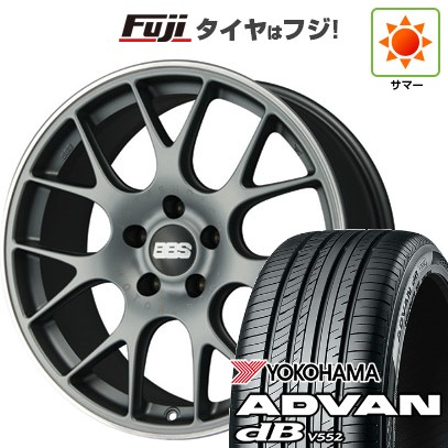 【新品】レクサスNX 2021/11- 夏タイヤ ホイール4本セット 235/50R20 ヨコハマ アドバン dB V552 BBS GERMANY CH-R サテンチタニウム 20インチ(送料無料)