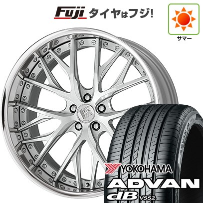 【新品】レクサスRX 2022/11- 夏タイヤ ホイール4本セット 235/50R21 ヨコハマ アドバン dB V552 WORK ワーク LS バサラ 21インチ(送料無料)