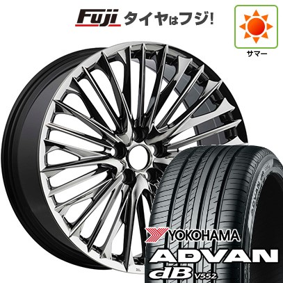 【新品】40系アルファード/ヴェルファイア用 夏タイヤ ホイール4本セット 245/40R21 ヨコハマ アドバン dB V552(限定) WALD ヴァルド ジェニュインライン F-001 9J 21インチ(送料無料)