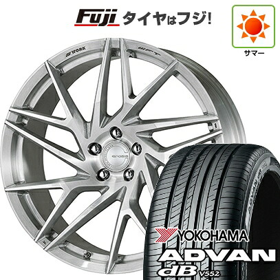 【新品国産車用5穴114.3】 夏タイヤ ホイール4本セット 245/40R21 ヨコハマ アドバン dB V552(限定2024年製) WORK ワーク グノーシスIS 105【限定】 9J 21インチ(送料無料)