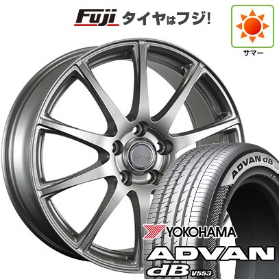 【新品】60系プリウス 夏タイヤ ホイール4本セット 195/50R19 ヨコハマ アドバン dB V553 ブリヂストン エコフォルム SE-23 トヨタ車専用 6.5J 19インチ(送料無料)