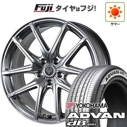 【新品】クラウンスポーツ/クラウンエステート 夏タイヤ ホイール4本セット 235/45R21 ヨコハマ アドバン dB V553 トピー ロンギヌス RE-X トヨタ･レクサス車専用 21インチ(送料無料)