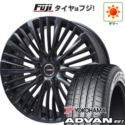 【新品】レクサスRX 2022/11- 夏タイヤ ホイール4本セット 235/50R21 ヨコハマ アドバン V61 プレミックス MER-X マットブラック(R14ボルト) 21インチ(送料無料)｜フジコーポレーション